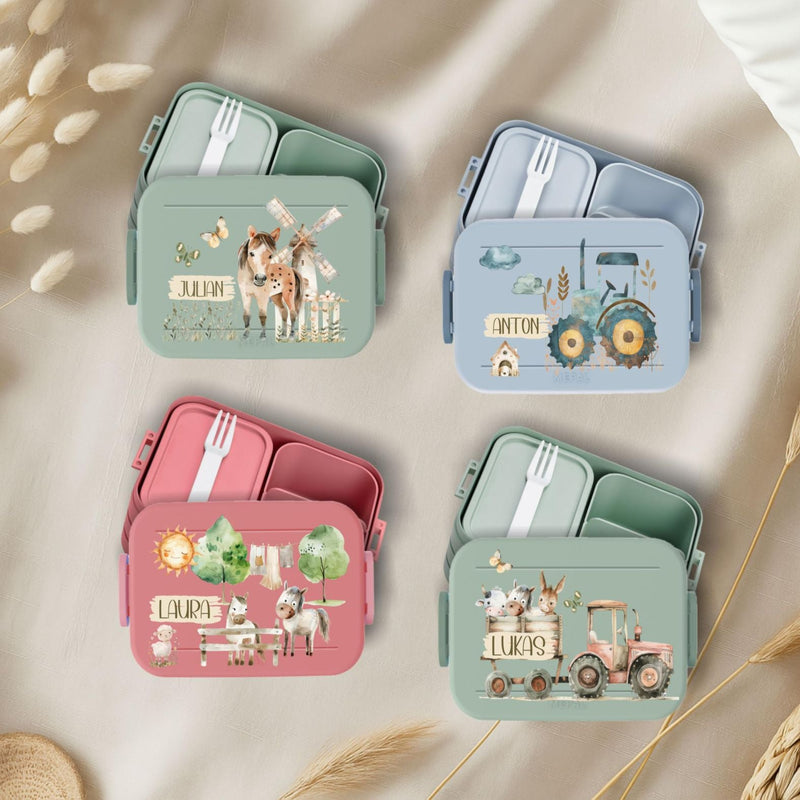 „Personalisierte Kinder-Brotdose für Kindergarten und Schule