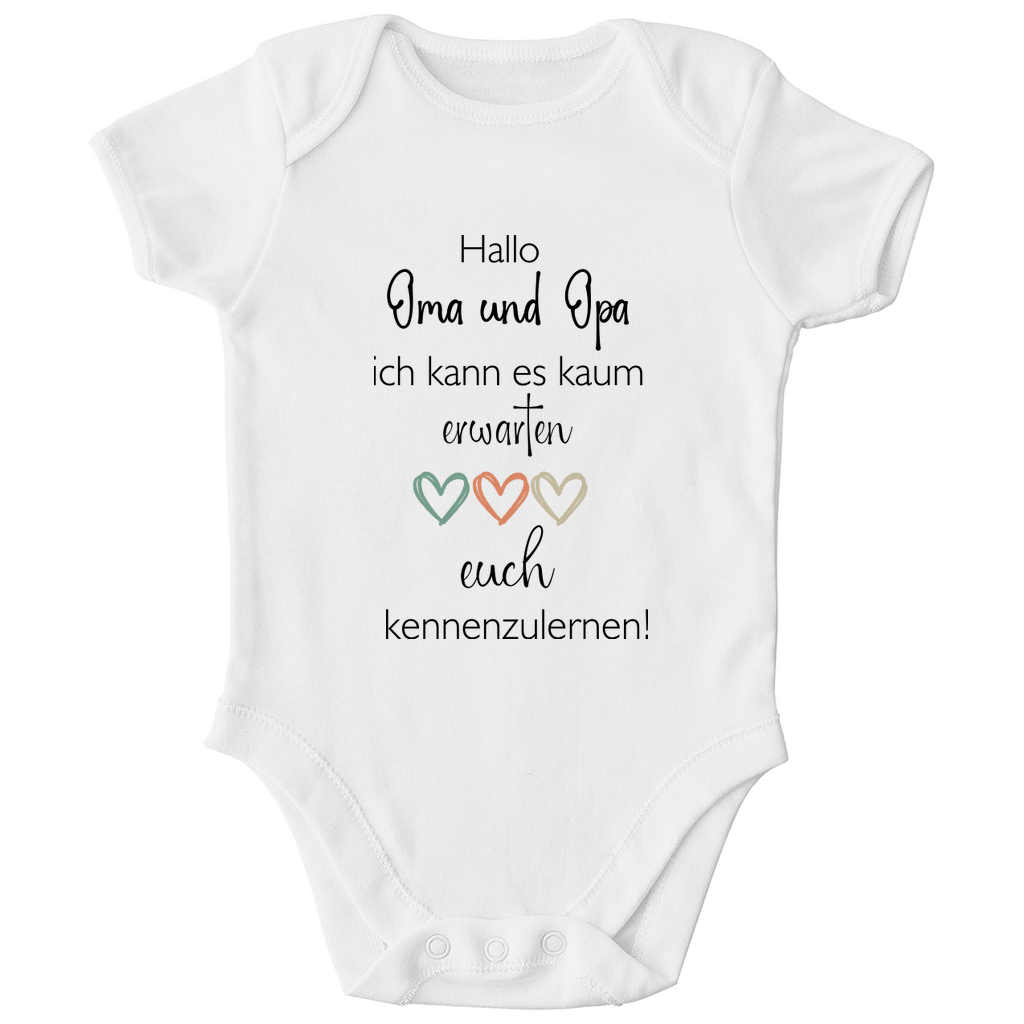 Baby Body "Schwangerschaft verkünden & Oma und Opa kennenlernen"
