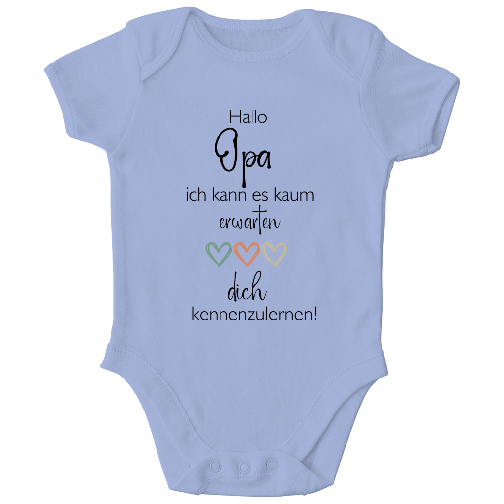 Baby Body "Schwangerschaft verkünden Opa"
