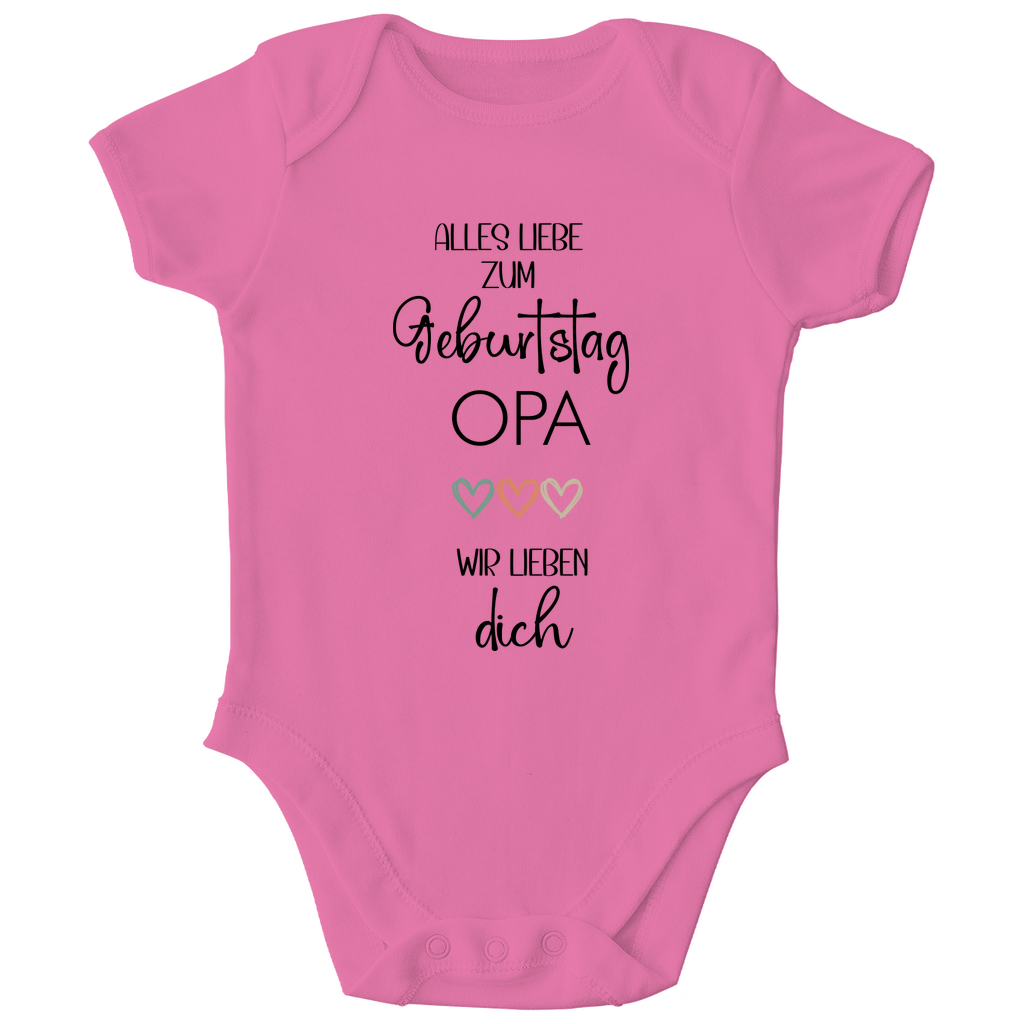 Baby Body "Alles Gute zum Geburtstag Opa"
