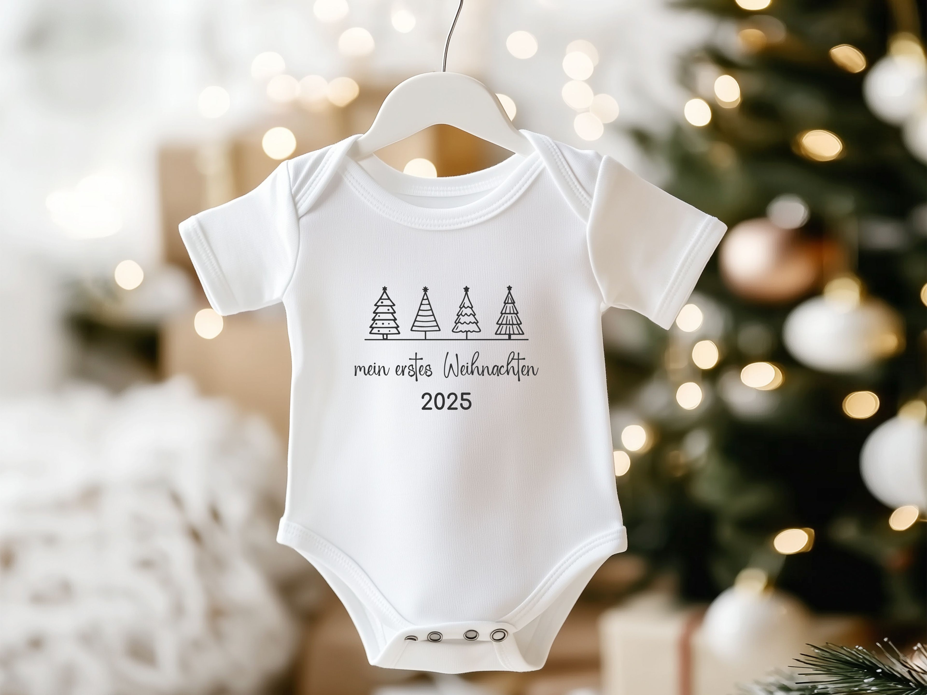 Baby Body Mein erstes Weihnachten – Weihnachtsoutfit Baby