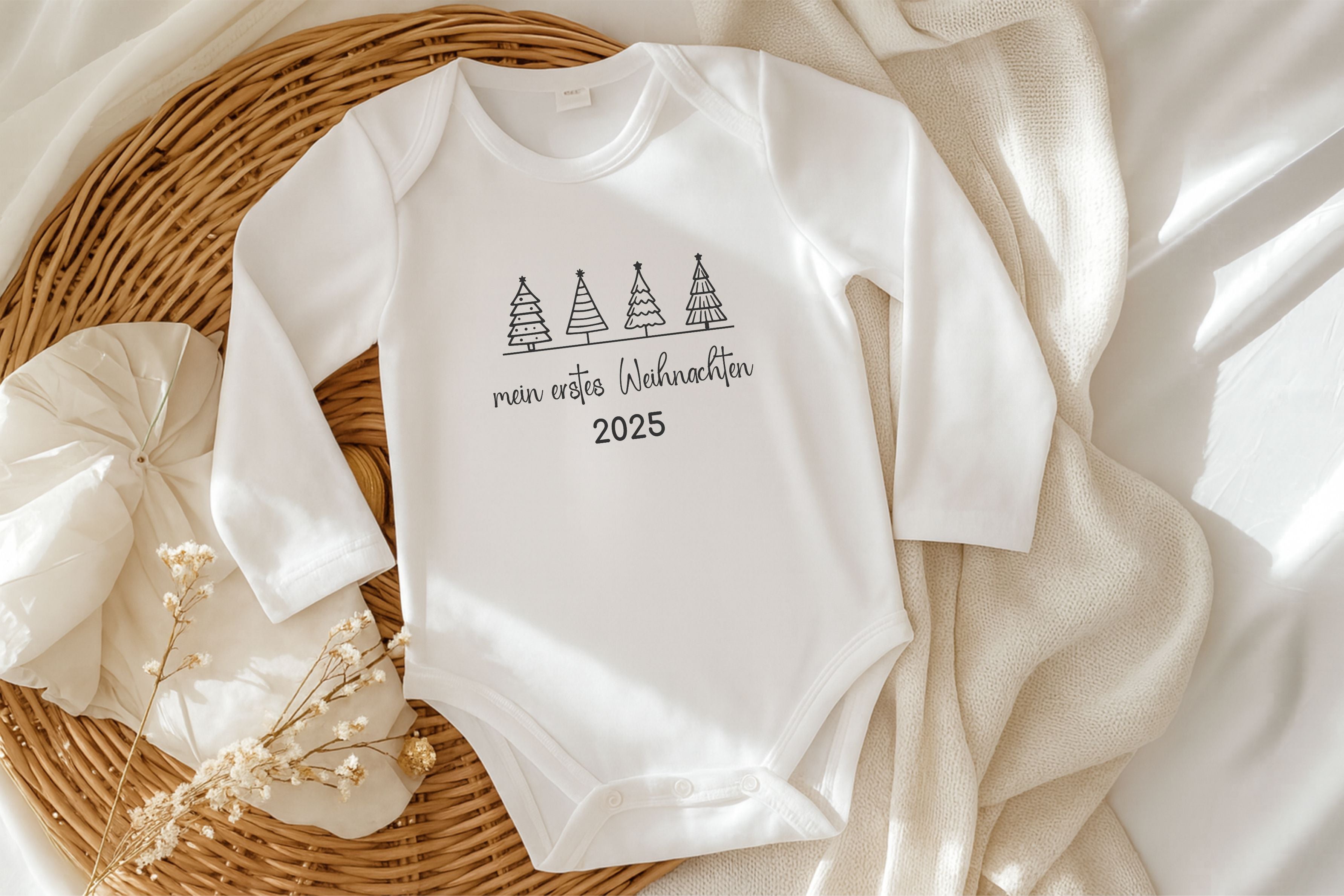 Baby Strampler mein erstets Weihanchten