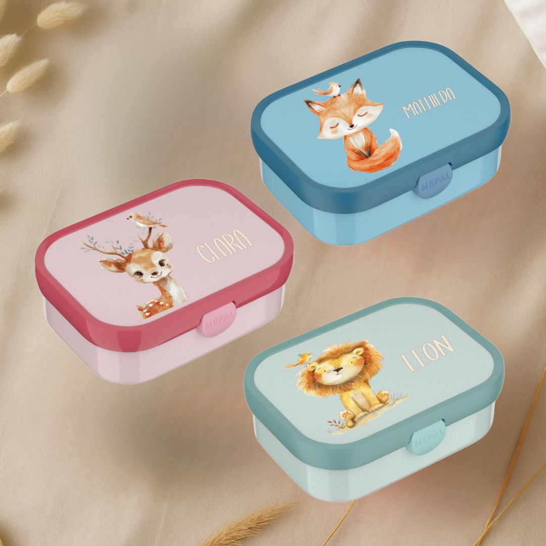 Brotbox Mepal Campus - boho Tier Motive