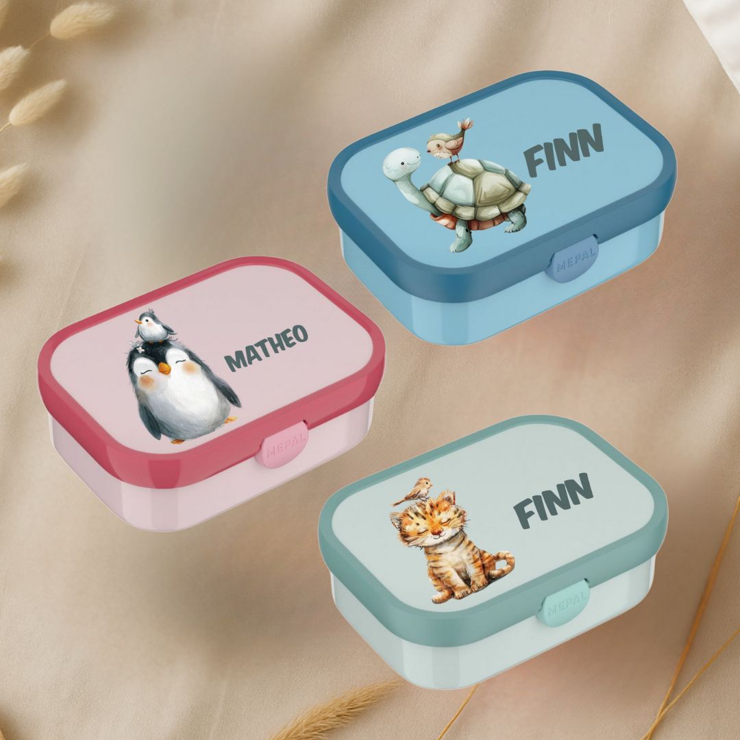 Lunchdose Mepal Campus - bunte Tierchen