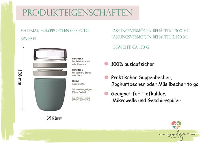 personalisiertes Joghurtbecher Flamingo