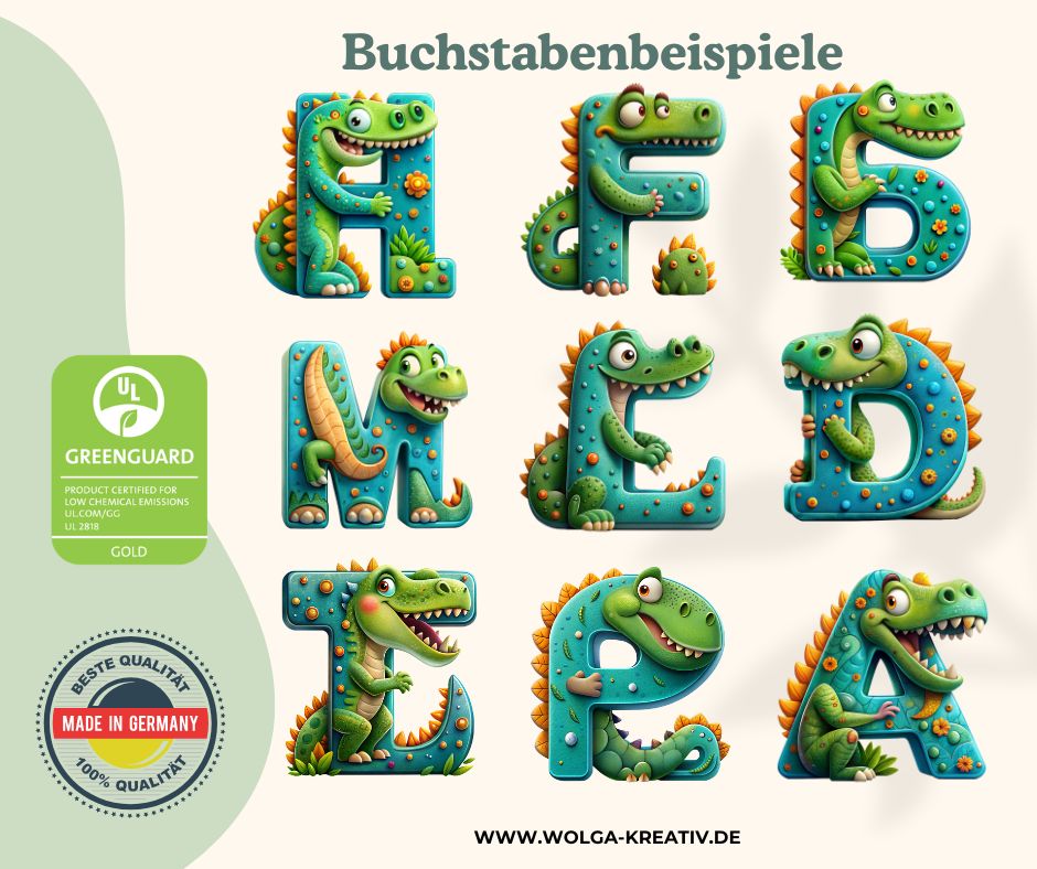 Personalisierte Lunchbox für Schule Kindergarten mit Dino
