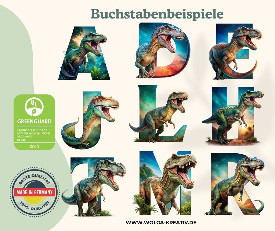 Personalisiertes Baby Badetuch mit Kapuze T-Rex Geschenk zur Geburt