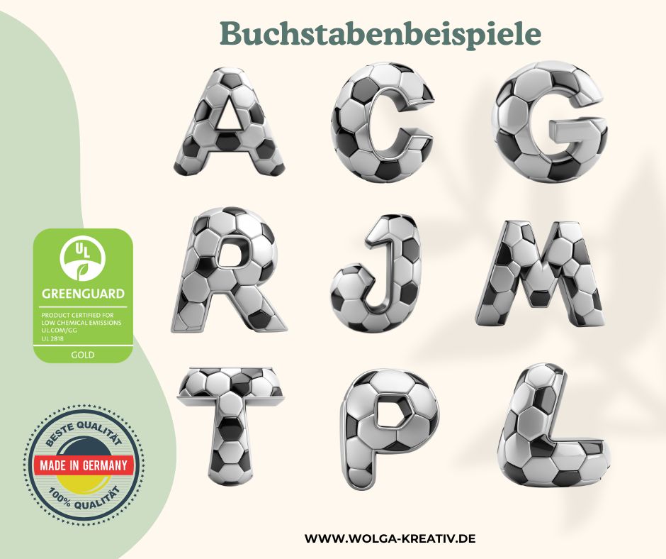 Personalisierte Lunchbox für Schule Kindergarten mit Fussball