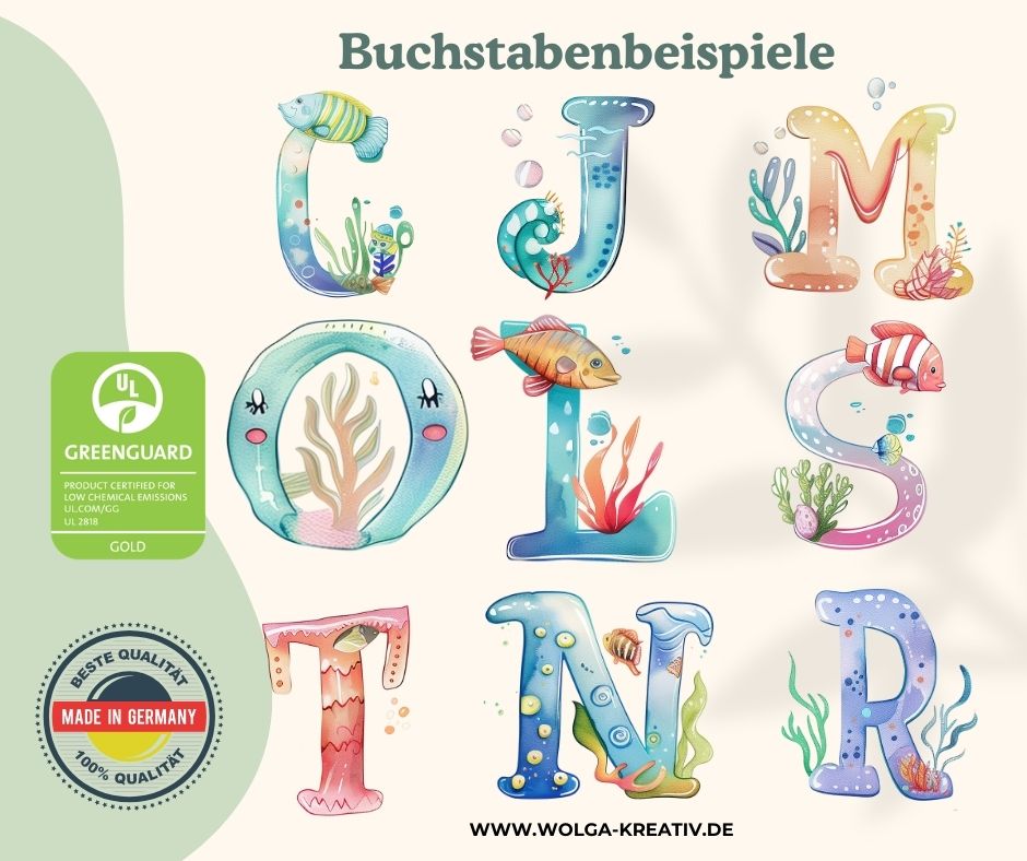 Baby Handtuch mit Kapuze personalisiert aus Baumwolle Ozean Design