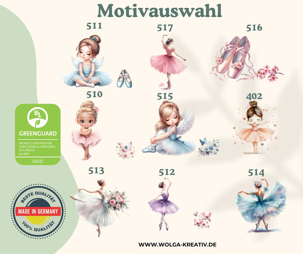 Baby Badetuch mit Kapuze Personalisiert Ballerina aus Baumwolle