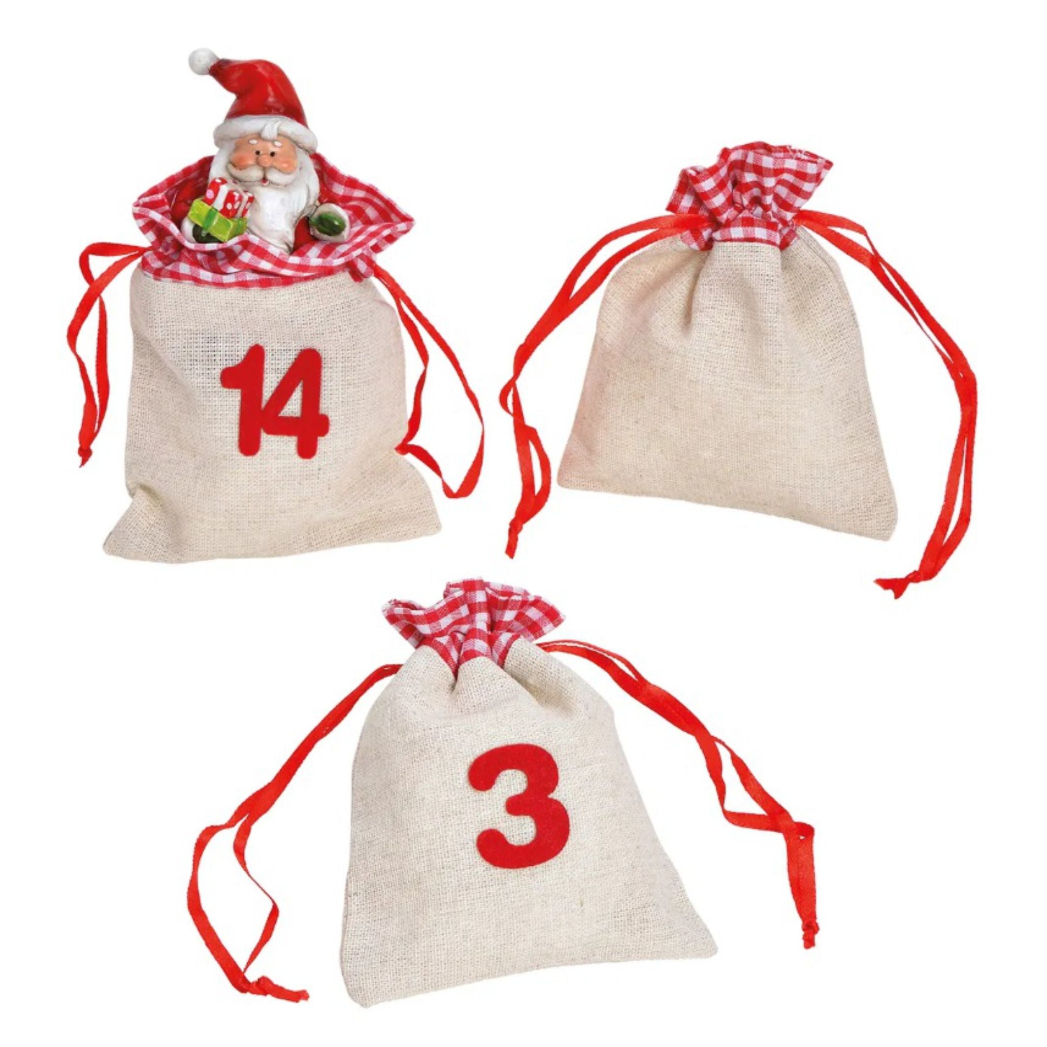 Adventskiste aus Holz mit Namen & Waldtiere Motiv