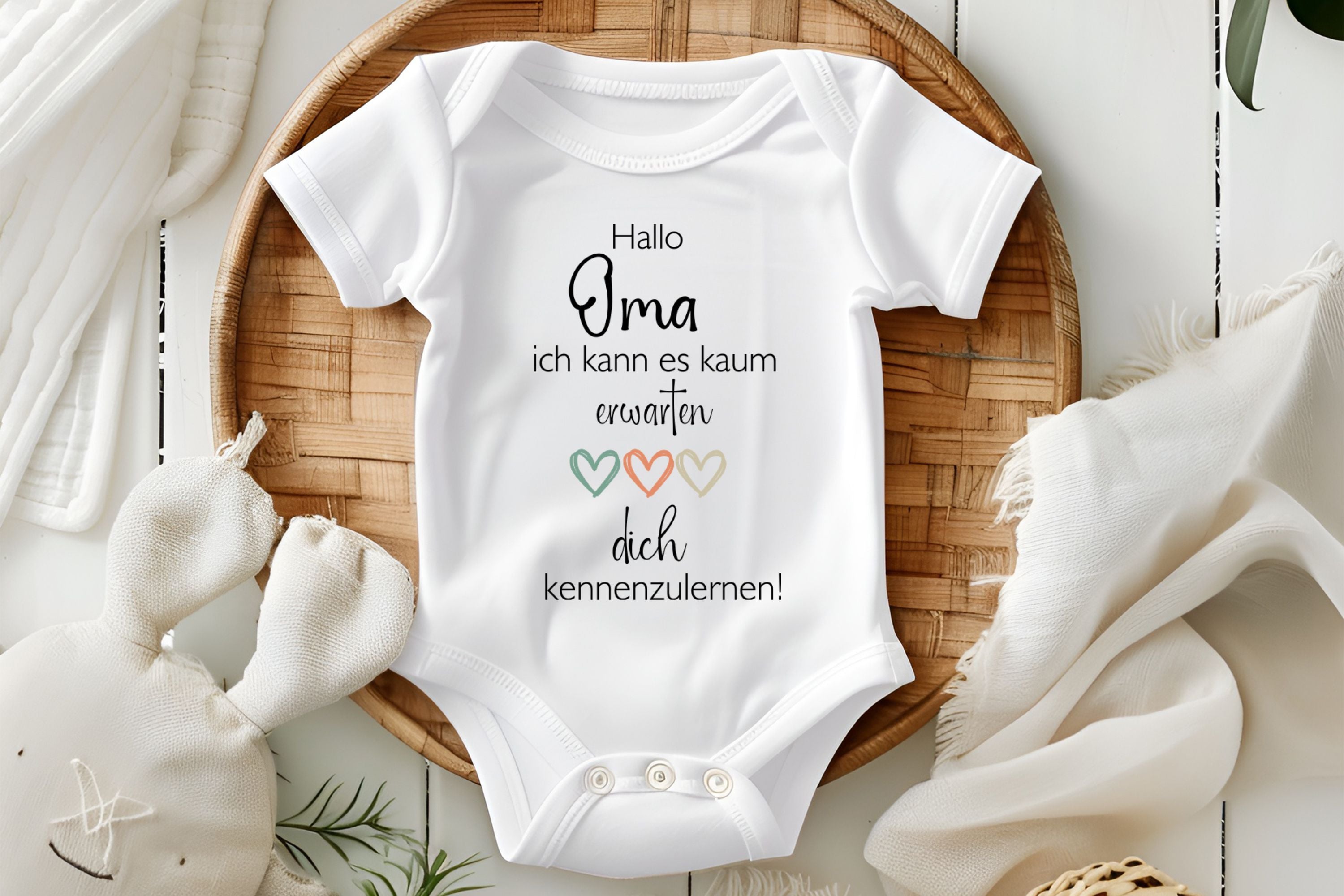 Baby Body "Oma kennenlernen"