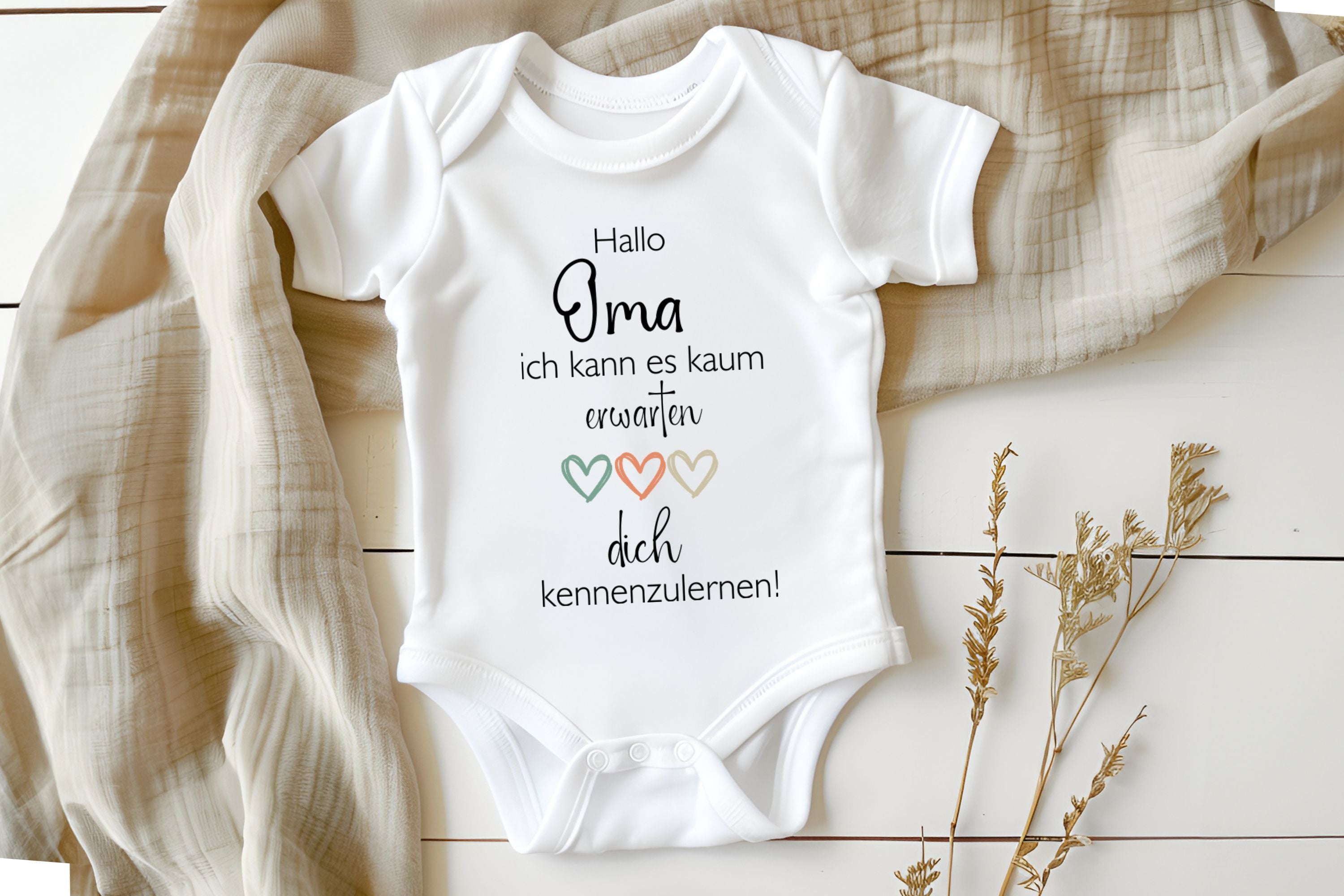 Baby Body "Oma kennenlernen"