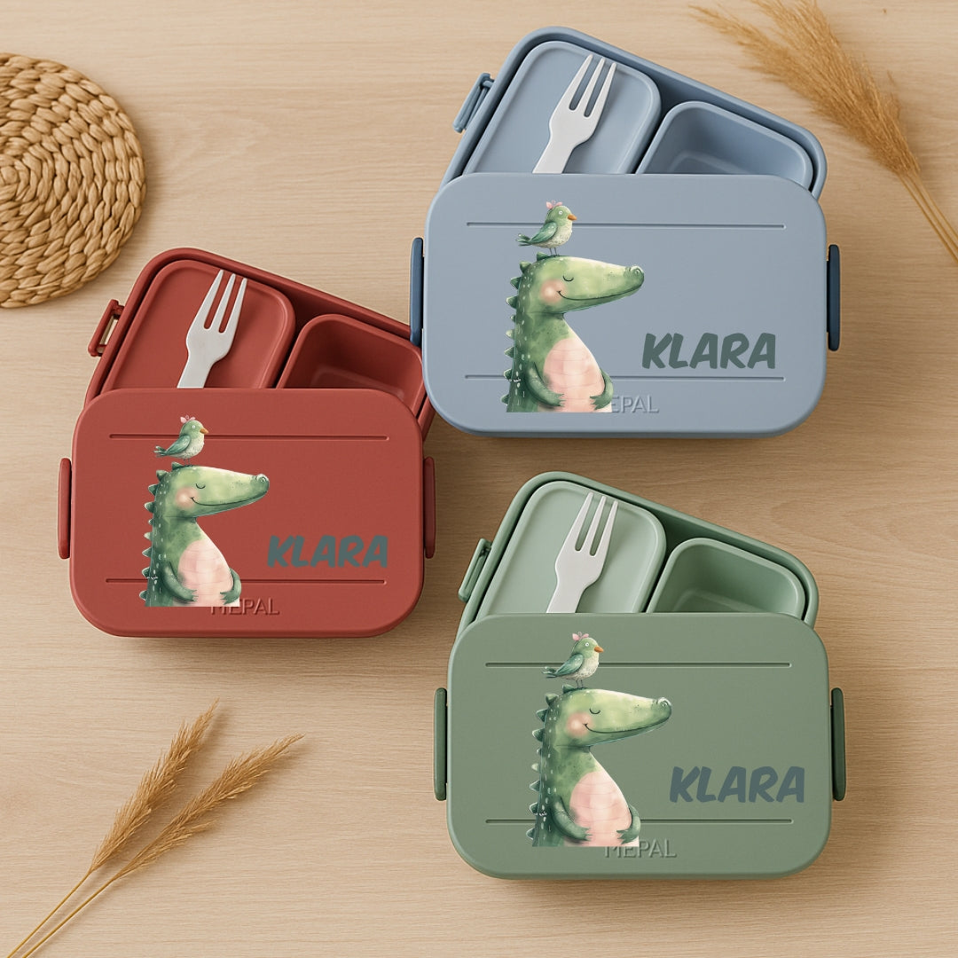 Brotdose mit Tier-Motiven