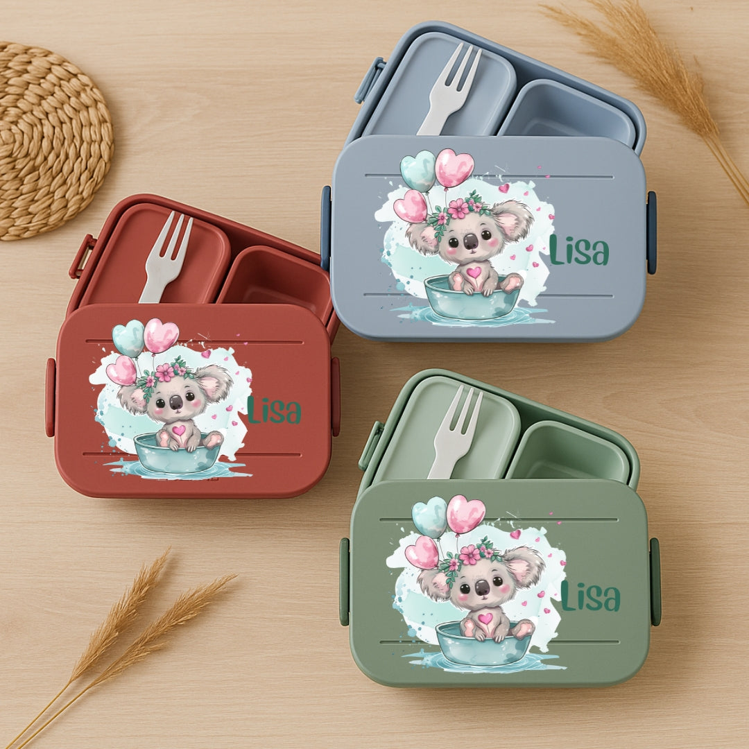 Brotdose Mepal Tiere mit Luftballon