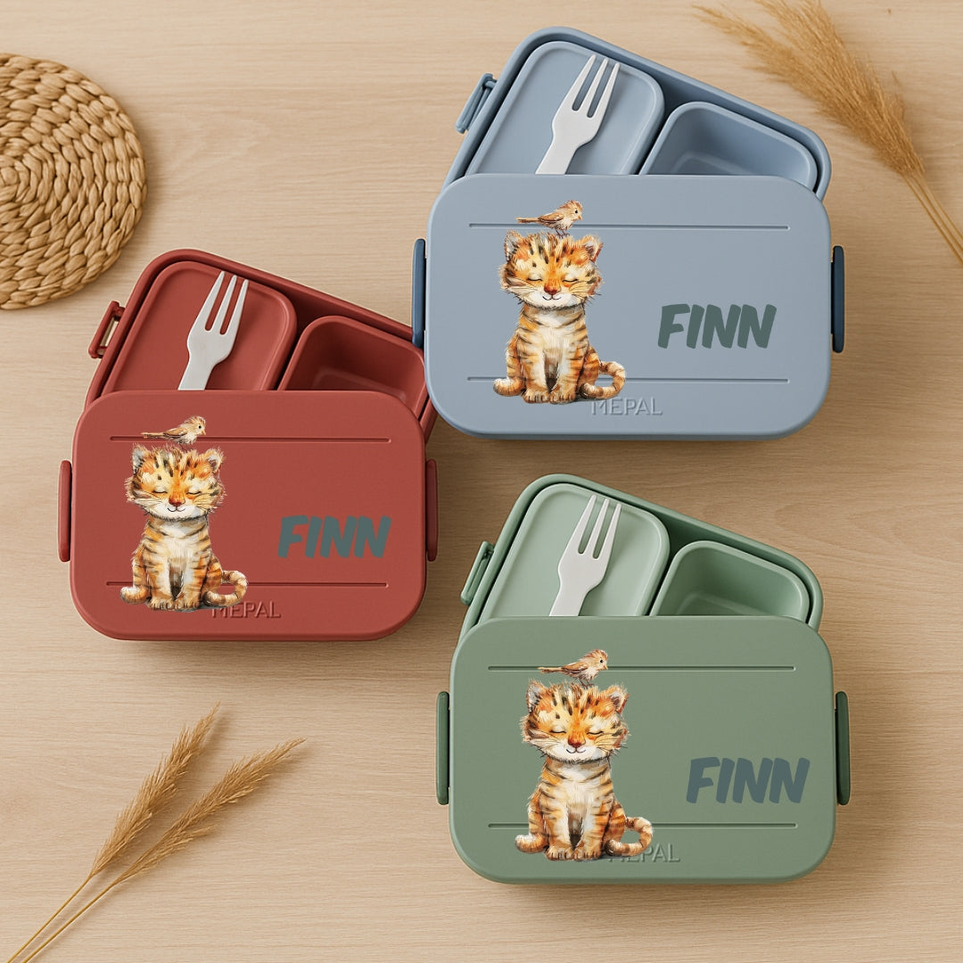 Brotdose mit Tier-Motiven