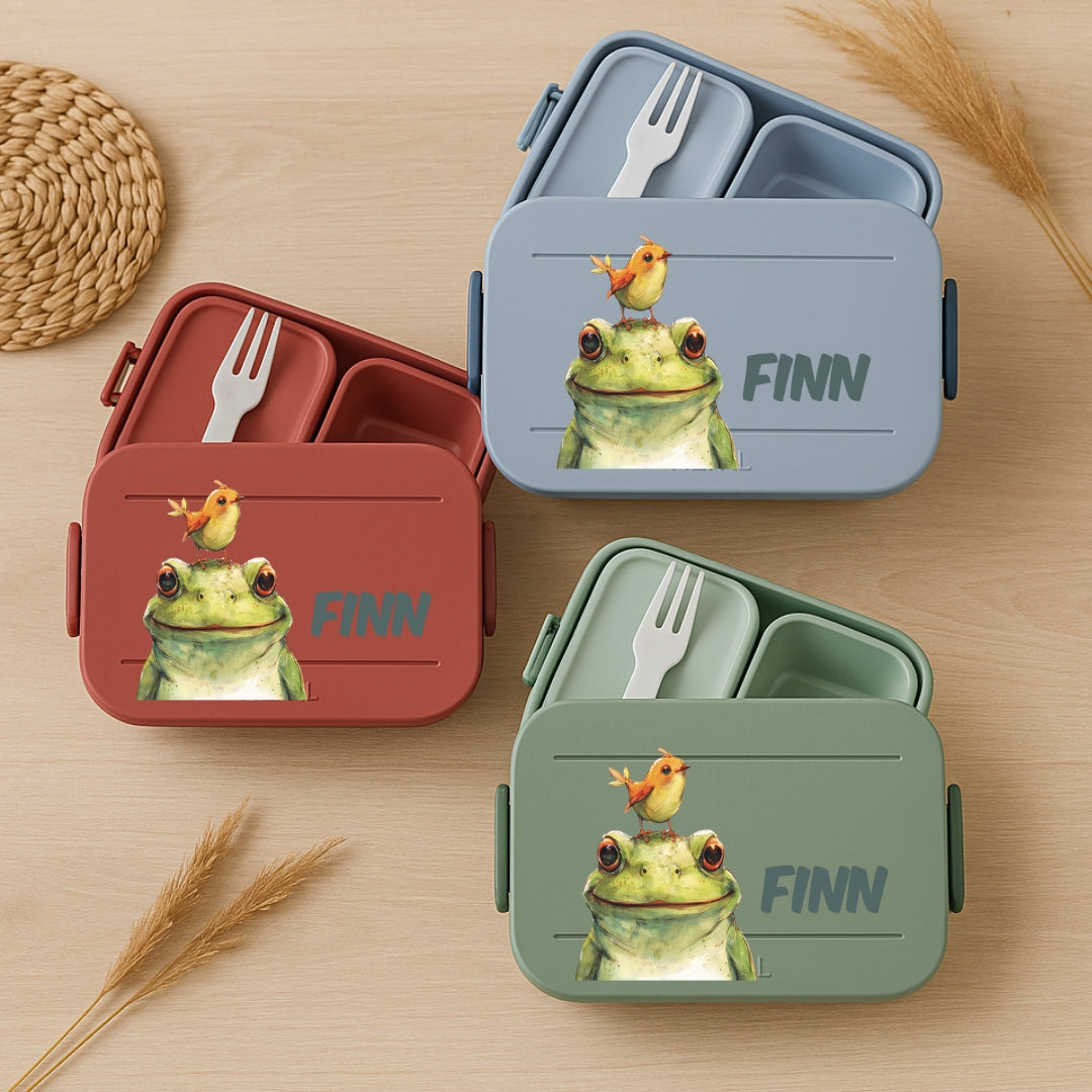 Brotdose mit Tier-Motiven