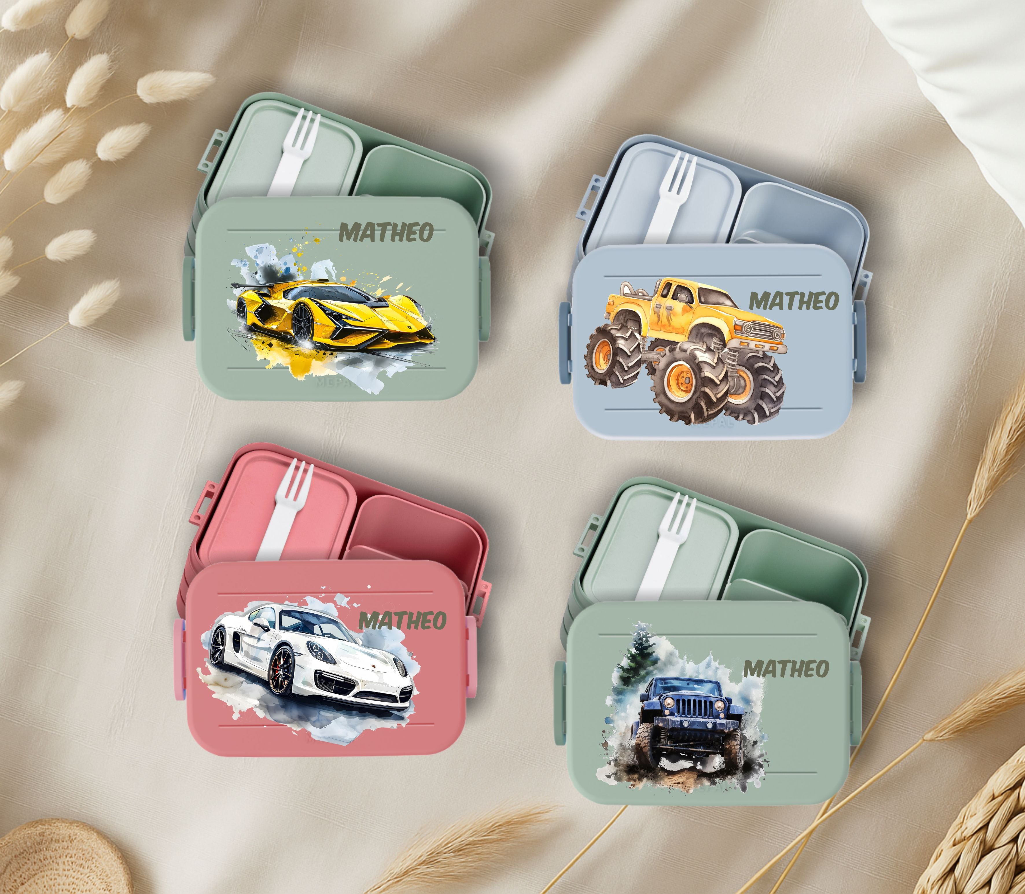 wolga-kreativ brotdose mit namen mepal