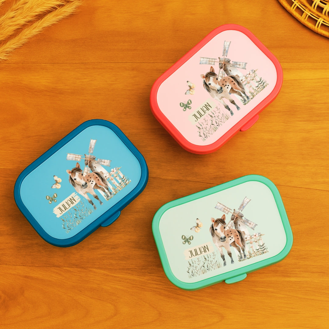 Brotdose Mepal Campus - Bauernhof Motive