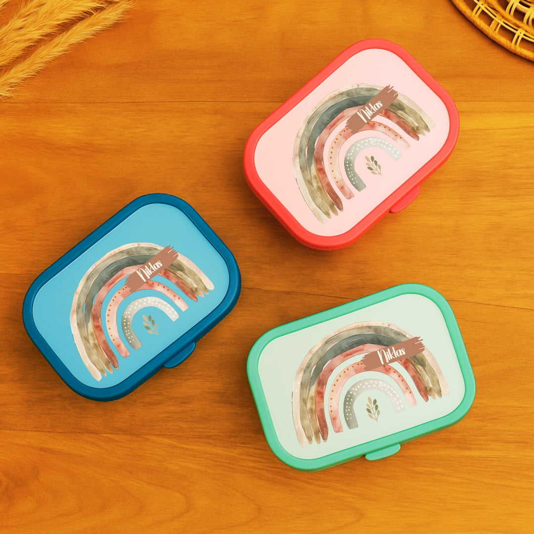 Brotdose Mepal Campus - Regenbogen Motive