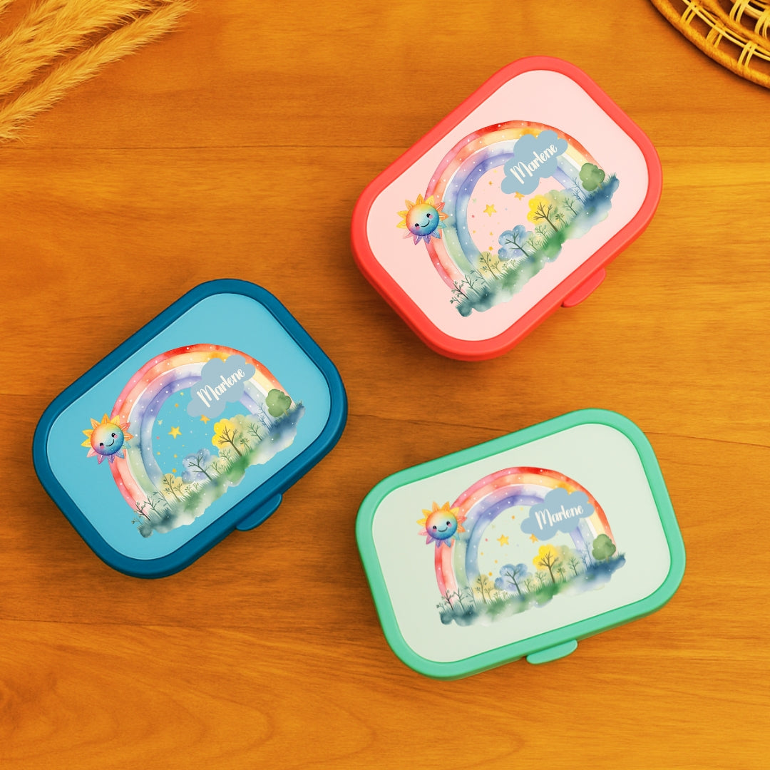 Brotdose Mepal Campus - Regenbogen Motive