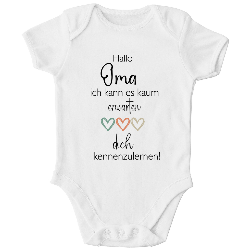 Baby Body "Oma kennenlernen"
