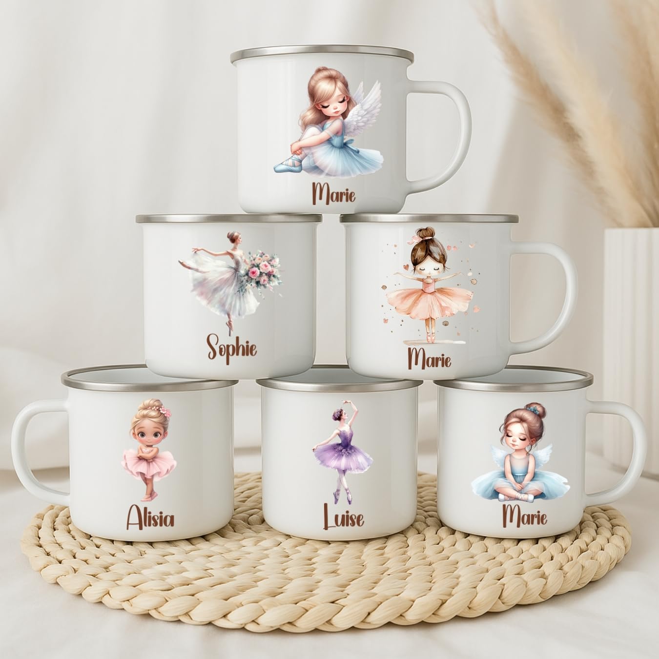 emaille-tasse-ballerina-mit-namen-kind-personalisiert

