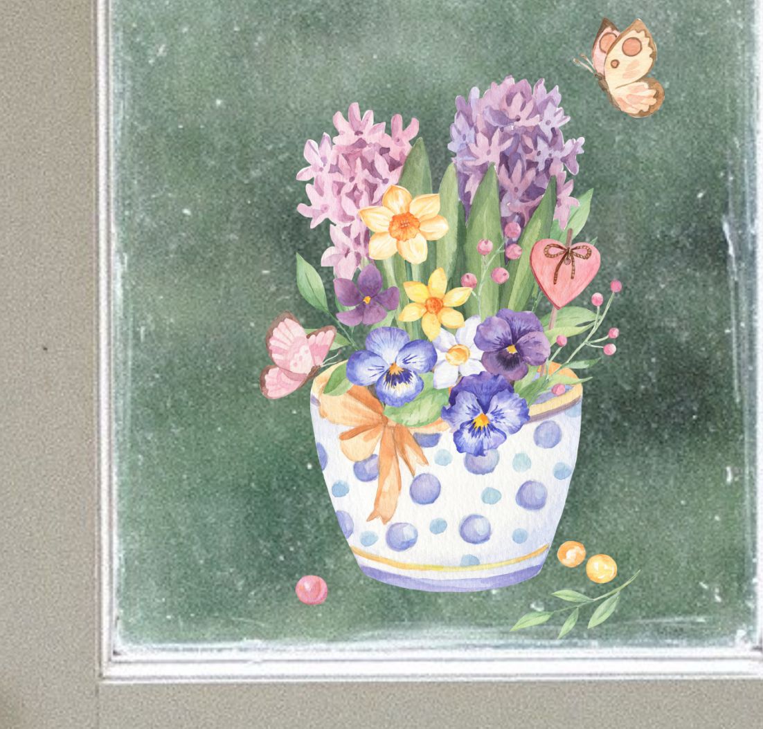 fensterbild fensteraufkleber blumen wolga-kreativ