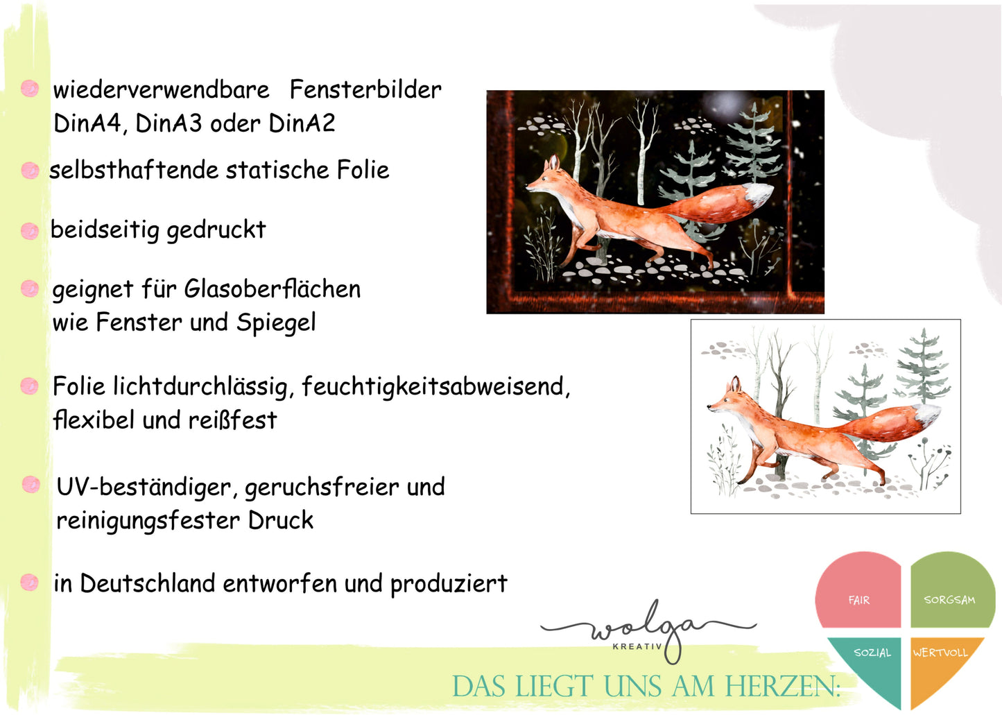 Fensteraufkleber Dinosaurier - wolga-kreativ