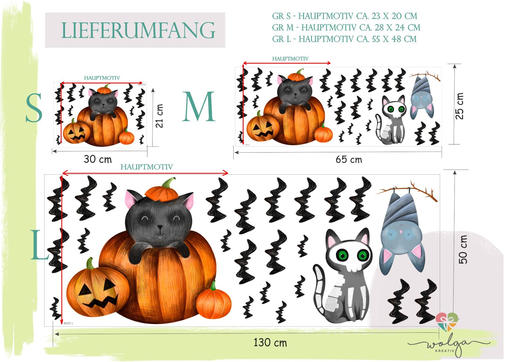 fensteraufkleber halloween herbst schwarze katze wolga-kreativ