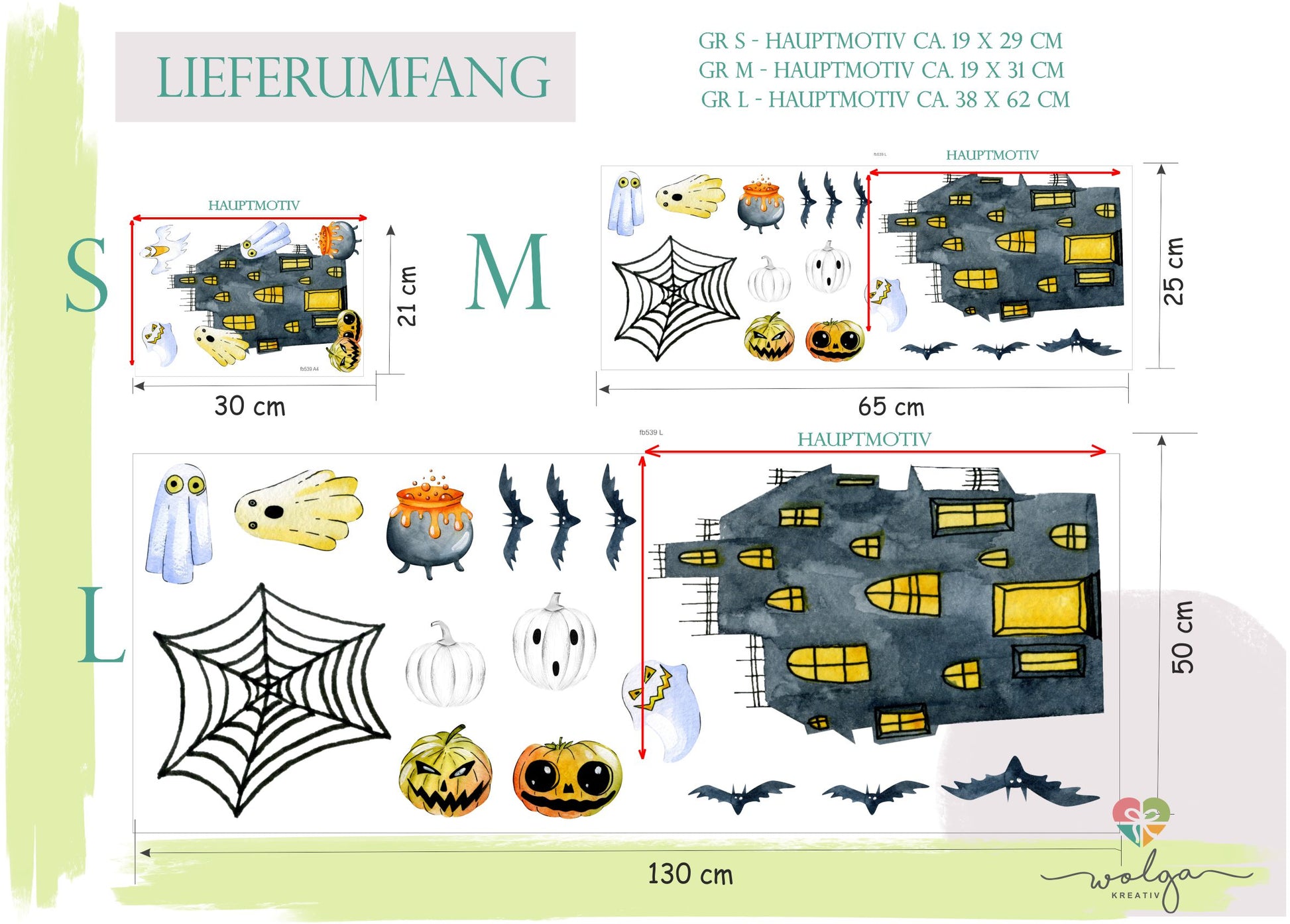 fensterdeko halloween geisterhaus wolga-kreativ