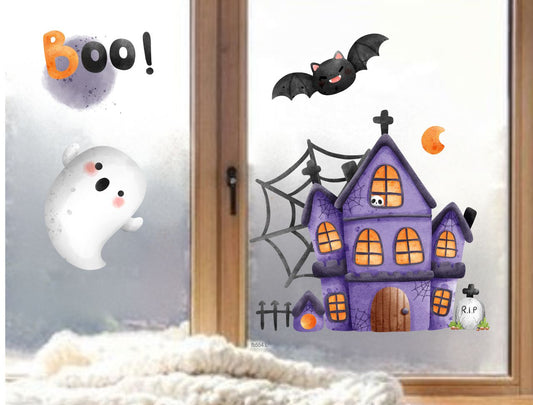 fensterbild fenstersticker fensteraufkleber halloween wolga-kreativ