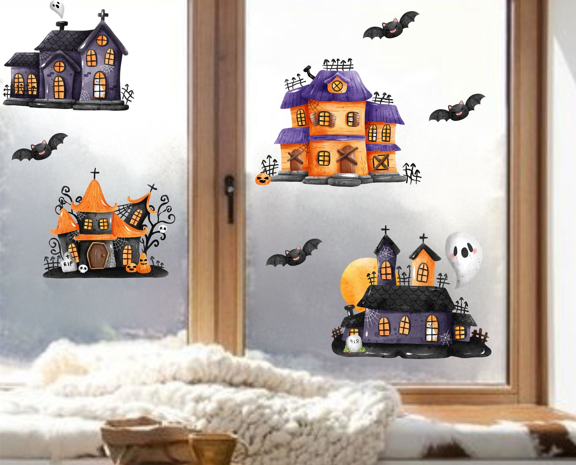 fensterbild fenstersticker fensteraufkleber halloween wolga-kreativ