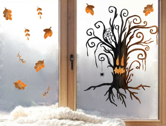 fensterbild fenstersticker fensteraufkleber halloween wolga-kreativ