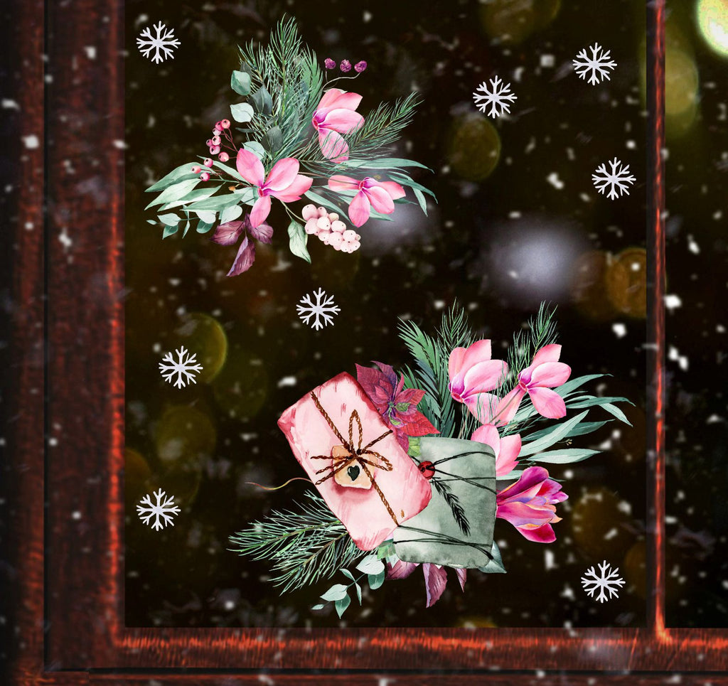 fensterbild fensterdeko fensteraufkleber advent weihnachten wolga-kreativ