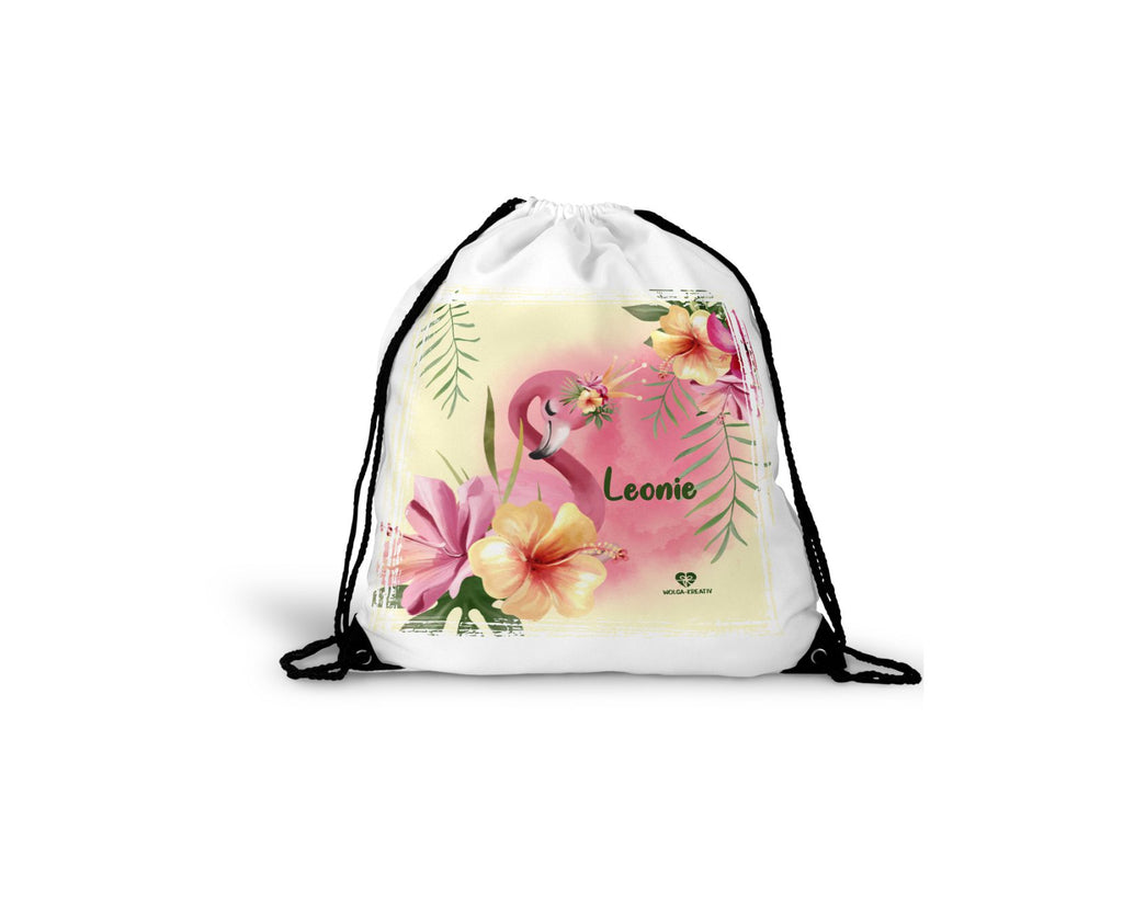 turnbeutel wäschebeutel kinder flamingo personalisiert wolga-kreativ